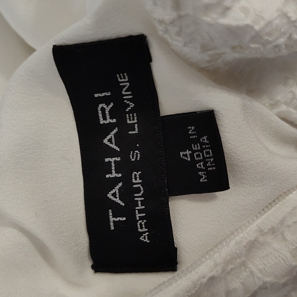 White Tahari Sleeveless Dress - Picture 10 of 16